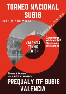 Torneo Nacional Sub18 Prequaly ITF