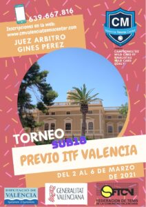 Torneo Previo ITF Junior  Valencia Tennis Center 2021