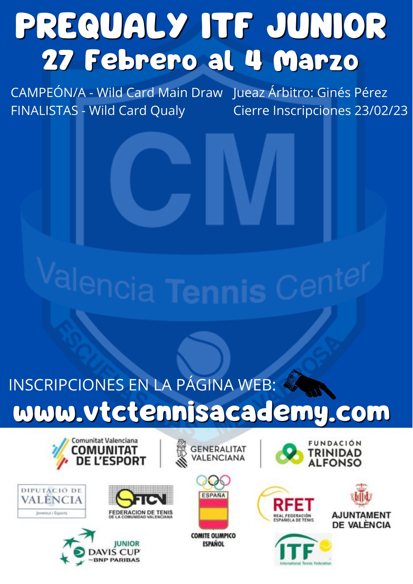 PREQUALY ITF U18 G2 CIUTAT DE VALENCIA 1