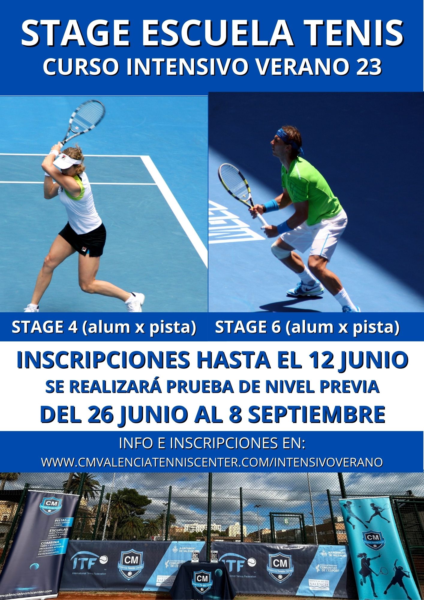 STAGE ESCUELA TENIS Campus de Navidad 2021/22