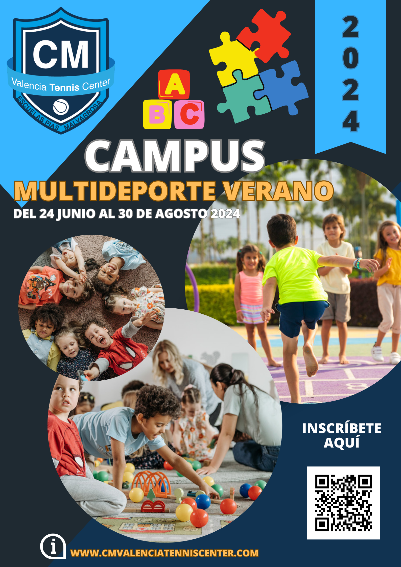 Campus de verano en Valencia Tennis Center