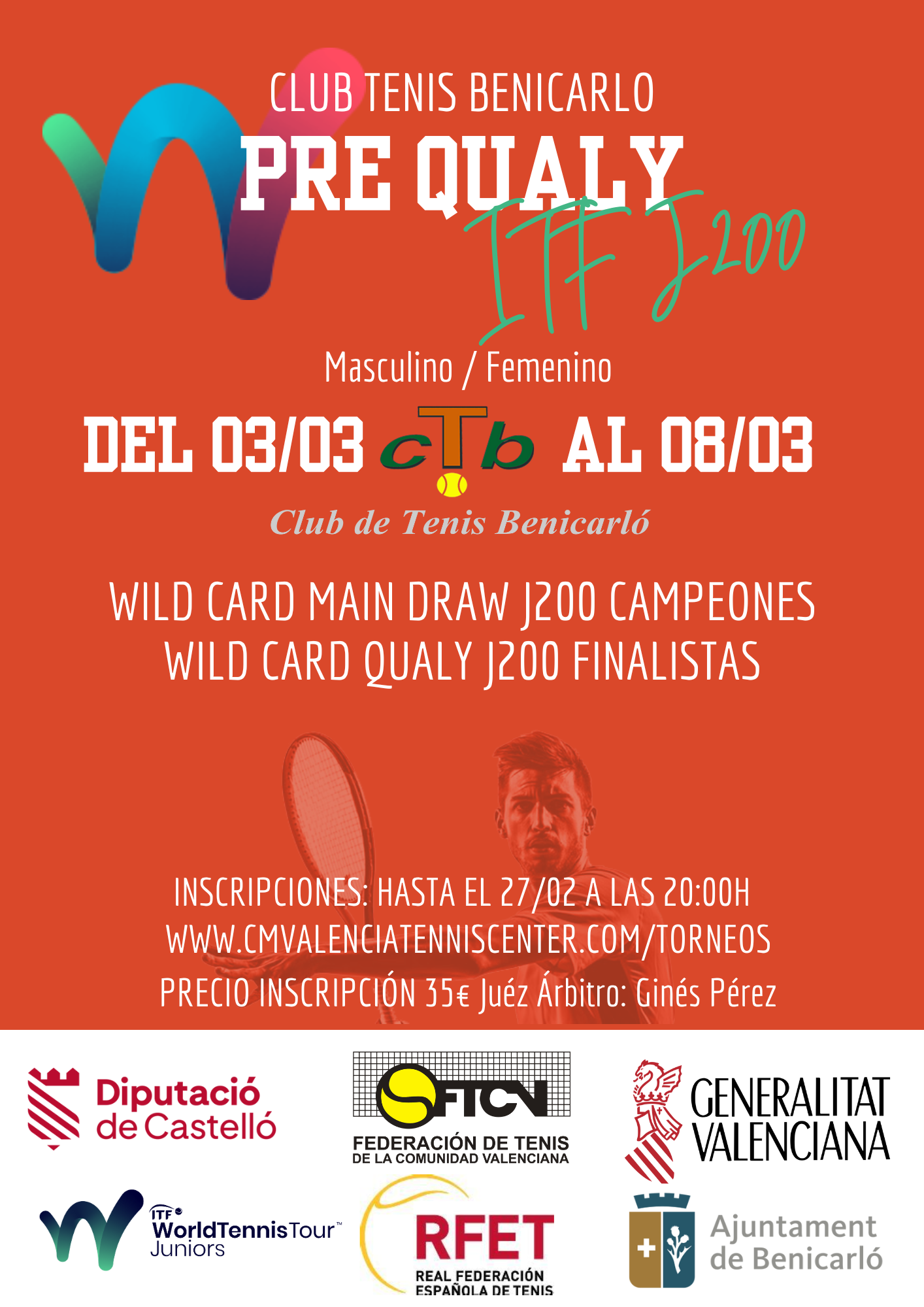 CARTEL J200 BENICARLO 2025